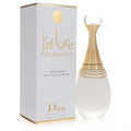 Christian Dior Jadore Parfum D'eau 1.7 oz. Iconic frosted bottle, gold coiled neck, elegant white box.