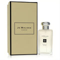 Indulge in Jo Malone Waterlily cologne spray. Clear glass bottle, sleek silver cap, and elegant beige branded box.