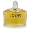 Joop Le Bain women's Eau De Parfum spray. Elegant amber fragrance in a clear, rounded glass bottle with a sleek silver cap.