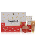 Kensie So Pretty by Kensie - Gift Set -- 3.4 oz Eau De Parfum Spray + .34 oz Mini EDP Spray + 2.5 oz Body Glow Oil + 6.8 oz Body Lotion