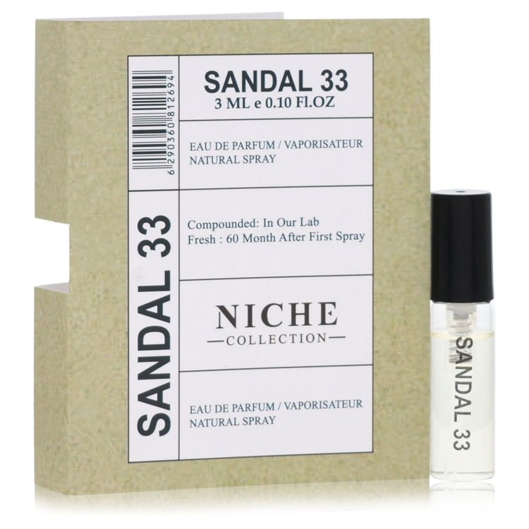 Khalis Sandal 33 Niche Collection by Khalis - Vial (sample) 0.10 oz