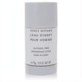 Sleek Issey Miyake L'Eau D'Issey Pour Homme 2.6 oz alcohol-free deodorant stick. Modern light gray design for lasting freshness.