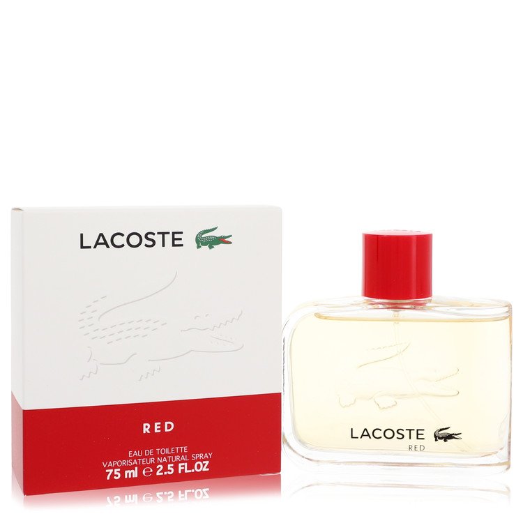 Lacoste Red Style In Play by Lacoste - Eau De Toilette Spray (New Packaging) 2.5 oz