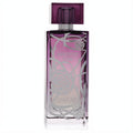 Stunning Lalique Amethyst Eclat women's perfume. Vibrant purple glass bottle with elegant silver floral vine etching and matching cap.
