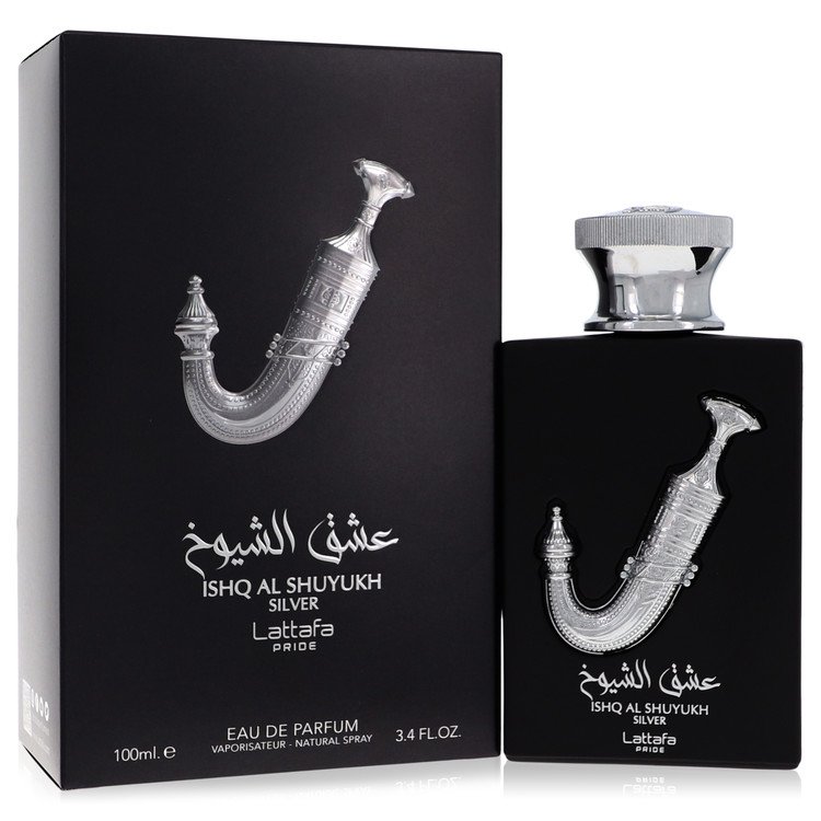 Lattafa Pride Ishq Al Shuyukh Silver by Lattafa - Eau De Parfum Spray (Unisex) 3.4 oz