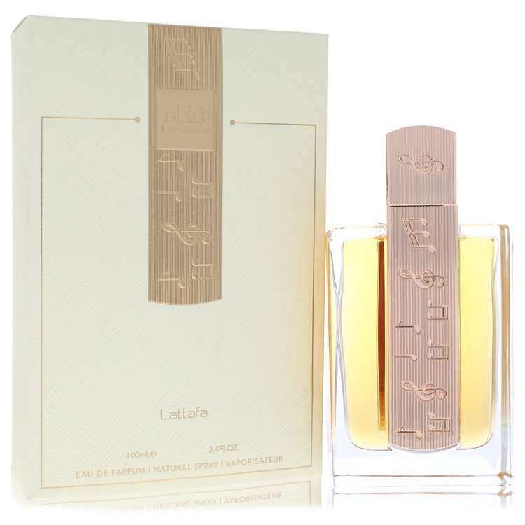 Lattafa Angham by Lattafa - Eau De Parfum Spray (Unisex) 3.4 oz