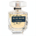 Luxurious Elie Saab Le Parfum Royal women's EDP in a radiant faceted glass bottle with a dark blue and gold label.