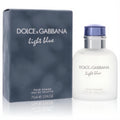 Elevate your style with Dolce & Gabbana Light Blue Pour Homme 2.5 oz EDT. Frosted bottle, light blue cap, and sleek matching box.