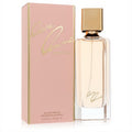 Love Anne by Anne Klein 3.4 oz EDP. Sophisticated clear glass bottle, light amber liquid, gold cap, and elegant rose gold box.