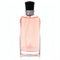 Lucky You Liz Claiborne women's Eau De Toilette. Clear glass bottle with radiant peachy-pink fragrance and sleek black cap.