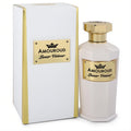 Luxurious Amouroud Lunar Vetiver 3.4 oz unisex EDP. Cream faceted bottle with gold cap and matching white & gold box.