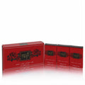 Indulge in Maja by Myrurgia 3-pack soap. Elegant red boxes with classic rose artwork, each 3.1 oz, for a refined fragrance experience.