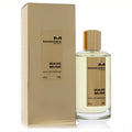 Elevate your scent with Mancera Wave Musk 4 oz unisex EDP. Clear glass bottle, luxurious gold cap, and matching box.