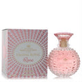 Luxurious Marina De Bourbon Cristal Royal Rose 3.4 oz EDP. Pink faceted bottle, gold accents, crown cap, and matching geometric box.