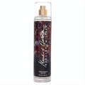Mark & James Warm & Sensual 8 oz body mist. Clear bottle with luxurious dark floral label and elegant gold sprayer.