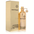Montale Aoud Damascus 3.4 oz unisex EDP. Luxurious gold metallic bottle with charm and matching box.