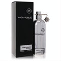 Montale Vanille Absolu 3.4 oz unisex Eau De Parfum. Sleek silver metallic bottle with logo charm and elegant black box.