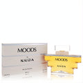 Moods by Krizia 3.4 oz Eau De Toilette. Captivating amber tiered bottle and sleek white box for women.