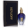 Xerjoff More Than Words 3.4 oz unisex EDP. Luxurious dark blue box and a captivating gradient blue bottle with a unique gold cap.