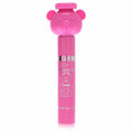 Vibrant pink Moschino Toy 2 Bubble Gum mini EDT spray, featuring a playful teddy bear cap and iconic branding.
