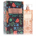 Captivating Nanette Lepore Enchanted Flora 3.4 oz EDP spray. Amber bottle with rose gold pump, paired with a stunning dark floral box.