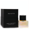 New Notes Musk Complexity 1.7 oz Extrait De Parfum. Sleek black box and captivating holographic glass bottle with gold lettering.
