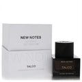 New Notes Talco Extrait De Parfum 1.7 oz in a sleek dark glass bottle with matte black cap and elegant white packaging.