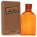 Nicole Miller For Men 4.2 oz EDT: captivating amber ribbed bottle and distinctive brown corrugated box.