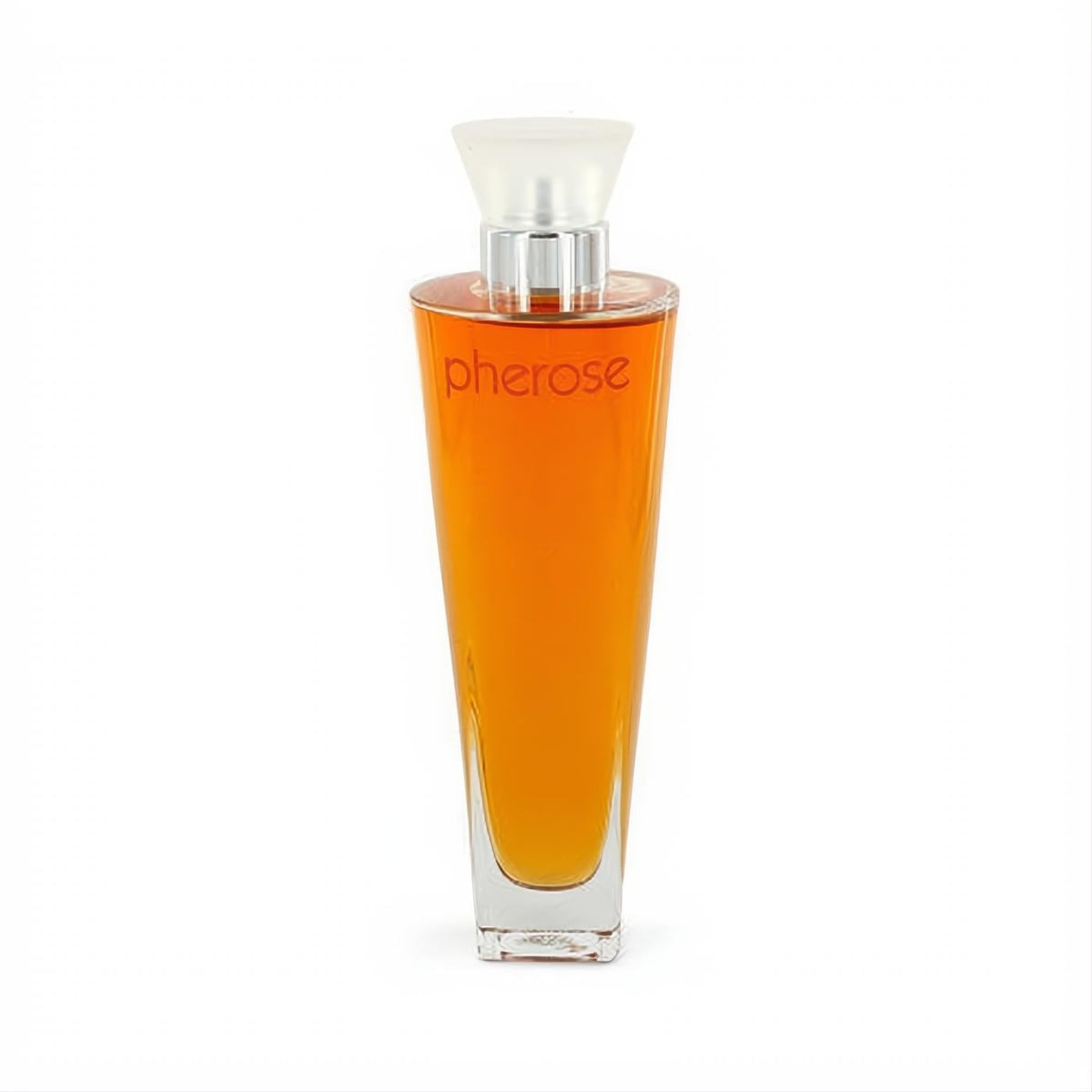 Discover Pherose by Realm 3.4 oz EDP. Sensuous amber fragrance in a sleek, tapered glass bottle with frosted cap.