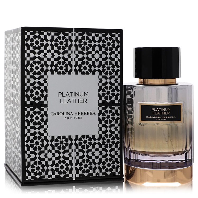 Platinum Leather by Carolina Herrera - Eau De Parfum Spray (Unisex) 3.4 oz