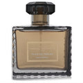 Elegant Pluie De Perles Pascal Morabito 3.4 oz EDP. Decorative glass bottle with wavy edges, rich amber liquid, and a faceted black cap.