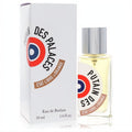 Etat Libre D'Orange Putain Des Palaces 1.6 oz Eau de Parfum. Clear glass bottle, sleek silver cap, white box, distinctive red/blue logo.