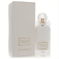 Exquisite Rasasi Takhail 3.38 oz unisex perfume. Frosted white bottle with gold trim, clear cap, and elegant ribbon, beside matching box.