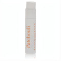 Experience Reminiscence Patchouli in this elegant .04 oz frosted white sample vial, featuring bold orange branding.