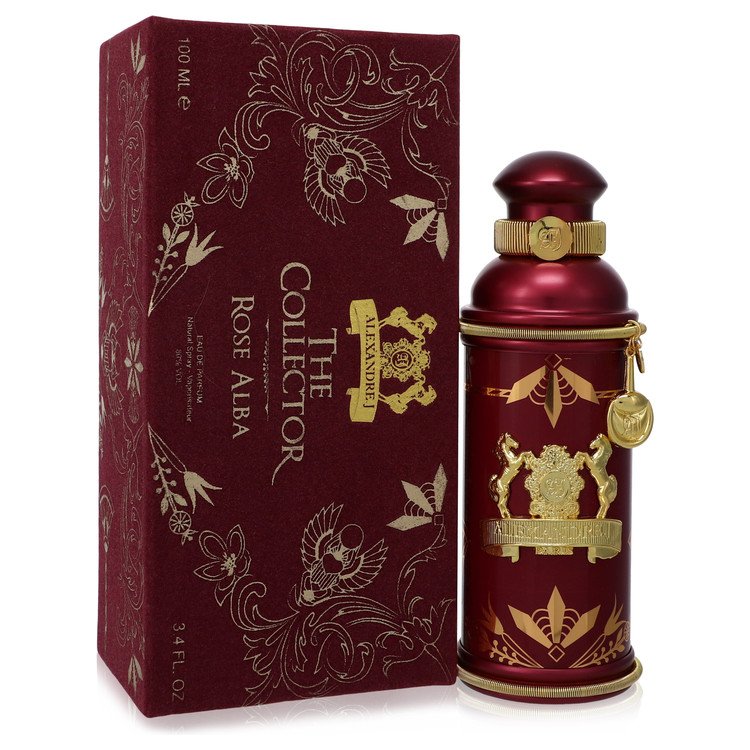 Rose Alba by Alexandre J - Eau De Parfum Spray 3.4 oz