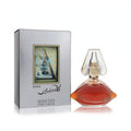 Salvador Dali 1.7 oz Parfum De Toilette spray. Silver box with iconic surrealist art and a captivating amber lip-shaped bottle.