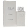 Shaghaf Oud Abyad Swiss Arabian unisex EDP. Modern white bottle, silver XX cap, and matching luxury packaging.