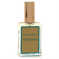 Marilyn Miglin Taipan 1 oz Eau De Parfum. Clear glass bottle with a radiant gold cap and a bronze label featuring teal text.