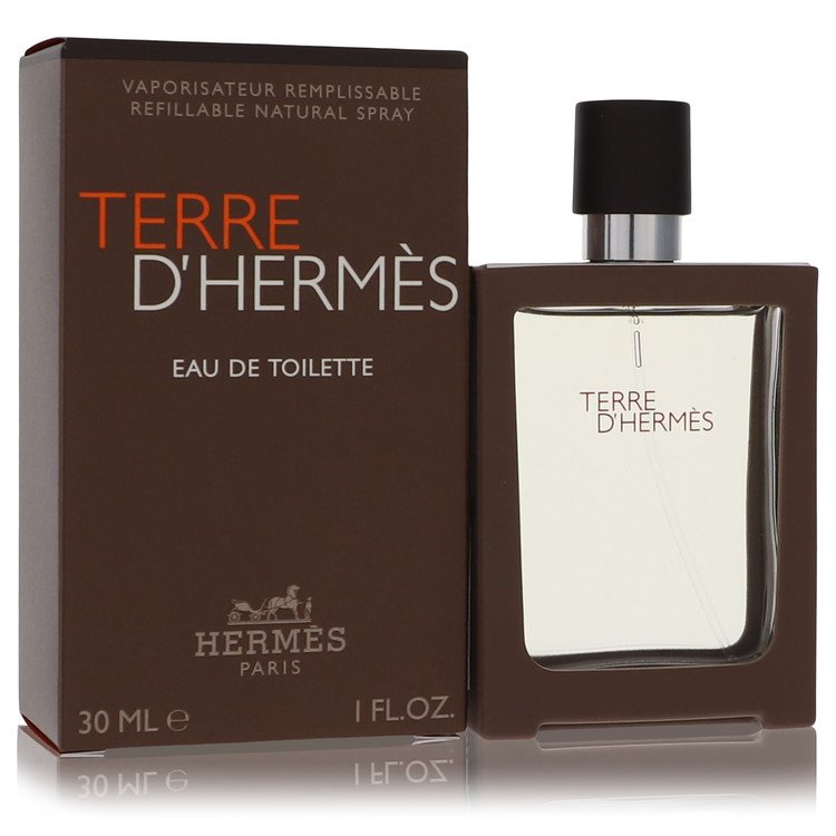 Terre D'Hermes by Hermes - Eau De Toilette Spray Spray Refillable 1 oz