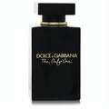 Elegant Dolce & Gabbana The Only One Intense women's EDP. Sleek black bottle with gold branding and square black cap.