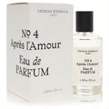 Thomas Kosmala No 4 Apres L'Amour 100ml unisex EDP spray. Clear glass bottle, black cap, and elegant white box.
