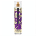 Tommy Bahama St. Kitts 8 oz women's fragrance mist. Elegant clear bottle with a vibrant gold and purple tropical floral design.