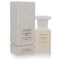 Luxurious Tom Ford Tubereuse Nue 50ml Eau De Parfum. Cream bottle and textured box with elegant gold lettering.