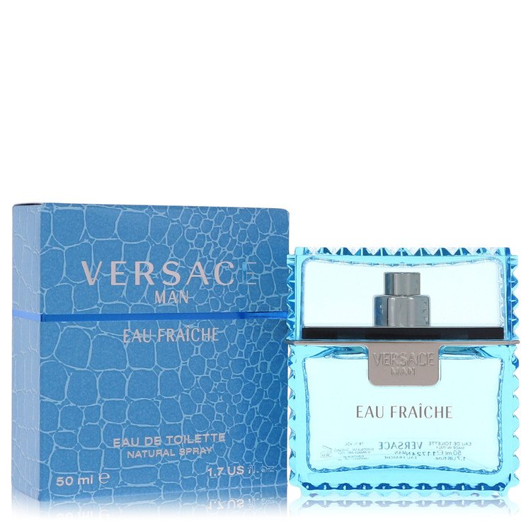 Versace Man by Versace - Eau Fraiche Eau De Toilette Spray (Blue) 1.7 oz