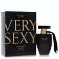 Victoria's Secret Very Sexy Night 1.7 oz EDP. Luxurious black bottle with gold accents, elegant ribbon, and matching textured box.