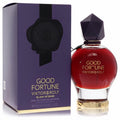 Viktor & Rolf Good Fortune Elixir Intense 3 oz perfume. Ruby red orb bottle with faceted purple cap and elegant purple box.