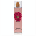 Vince Camuto Ciao 8 oz women's body mist. Stunning pink bottle featuring a bold red poppy design and gold sprayer.