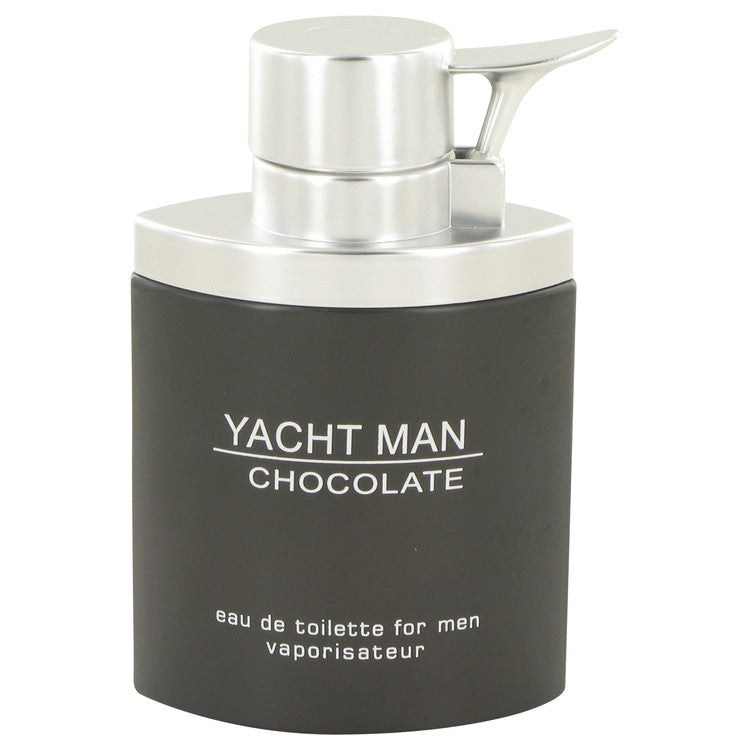 Yacht Man Chocolate by Myrurgia - Eau De Toilette Spray (unboxed) 3.4 oz