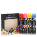 Yardley Poppy & Violet by Yardley London - Gift Set -- 4 x 2.6 oz Body Spray in Poppy & Violet, Blossom & Peach, Freesia & Bergamot, Bluebell & Sweet Pea