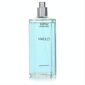 Experience Yardley Bluebell & Sweet Pea women's EDT tester, 4.2 oz. Sleek clear glass bottle with captivating blue liquid, silver cap.